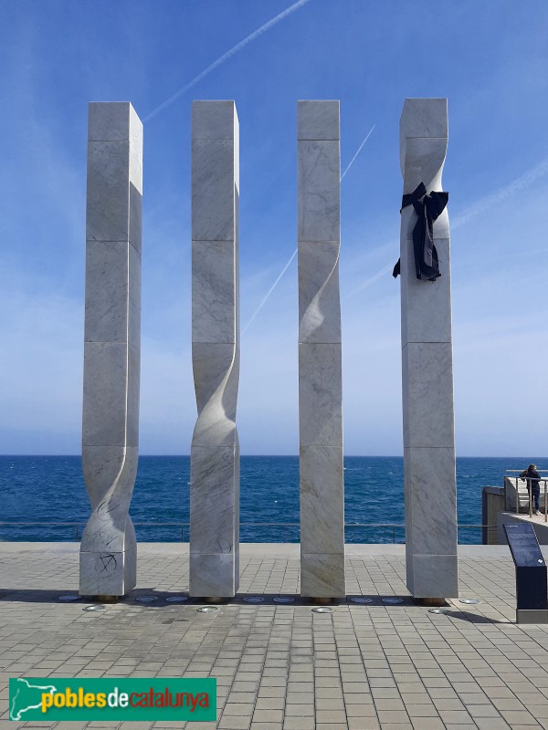 Barcelona - Escultura les Quatre Barres