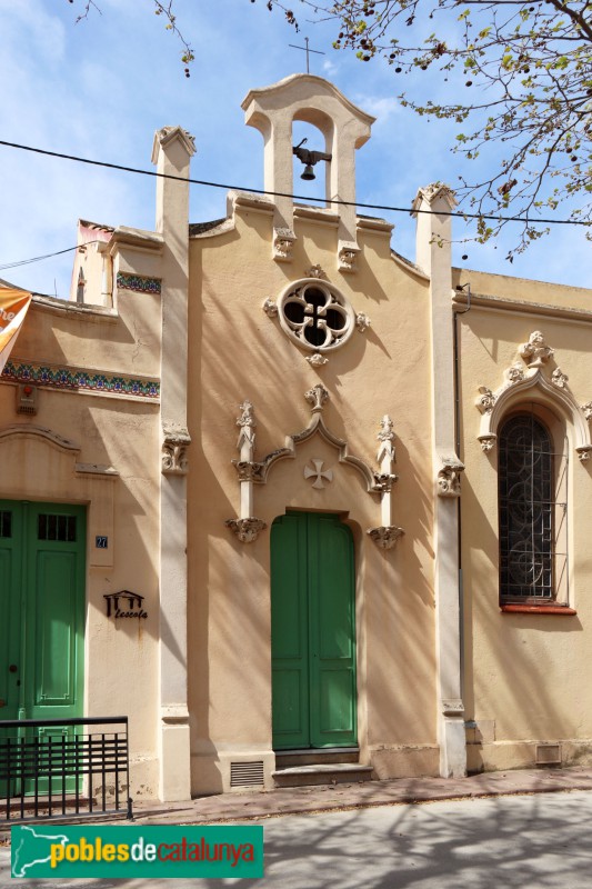La Garriga - Passeig, 27. Capella del Sagrat Cor (Foto: Albert Esteves, 2022) La Garriga - Passeig, 27. Capella del Sagrat Cor