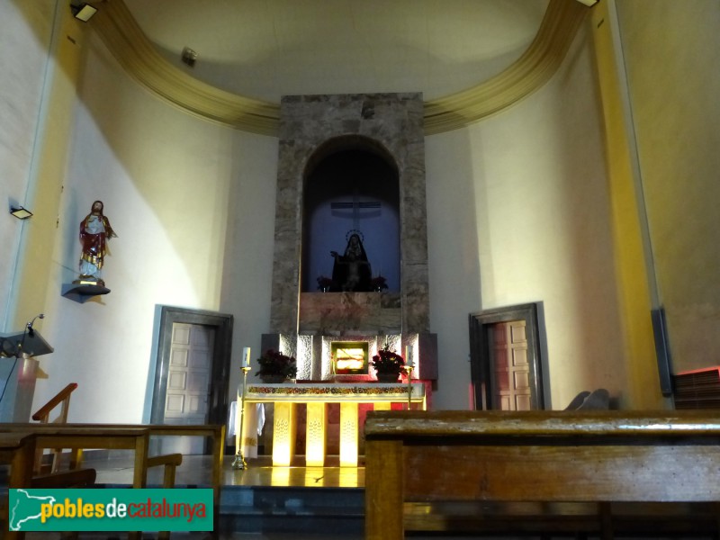 Santa Coloma de farners - Església de Santa Coloma. Capella dels Dolors