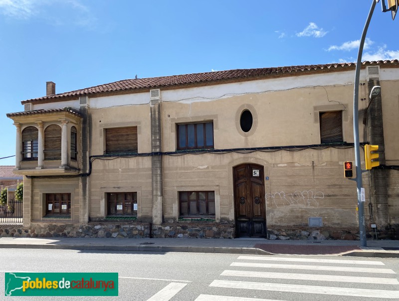 La Garriga - Fàbrica Can Luna. Edifici d'oficines