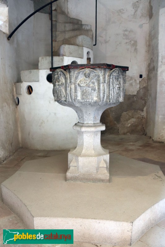 La Garriga - Doma. Pica baptismal