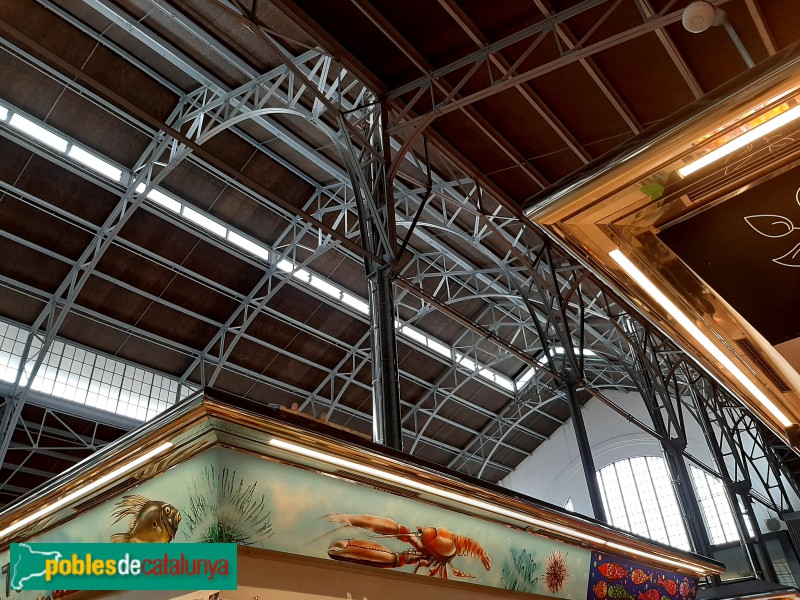 Barcelona - Mercat del Ninot. Interior