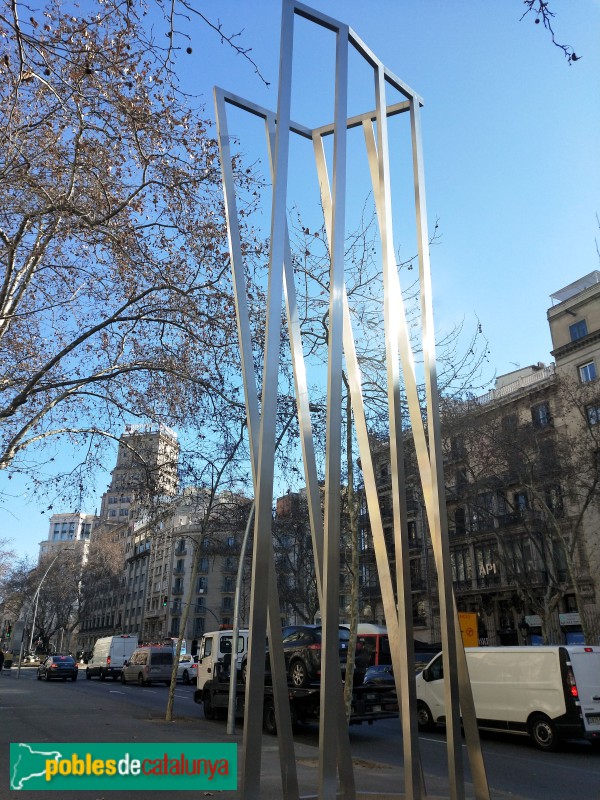 Barcelona - Escultura <i>Encaix</i>