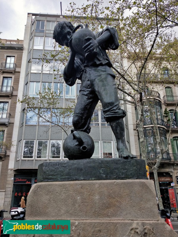 Barcelona - Font del Noi dels Càntirs