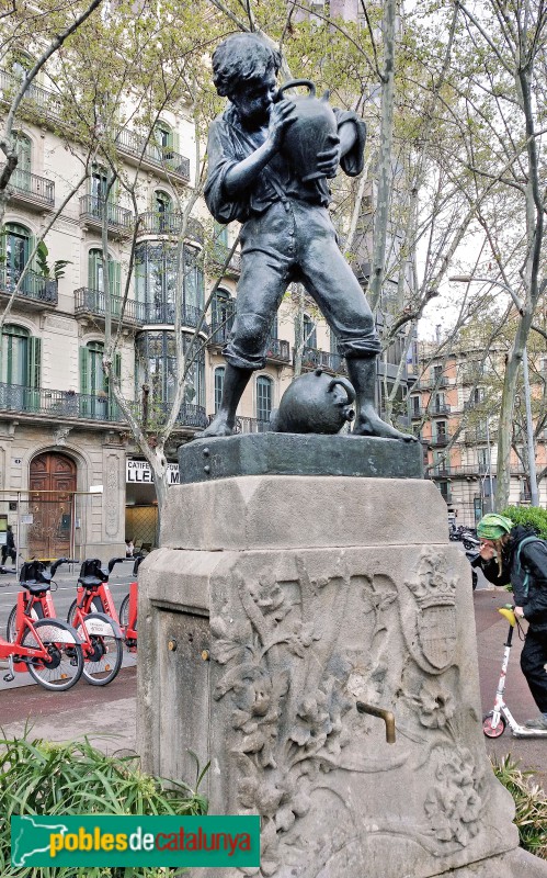 Barcelona - Font del Noi dels Càntirs