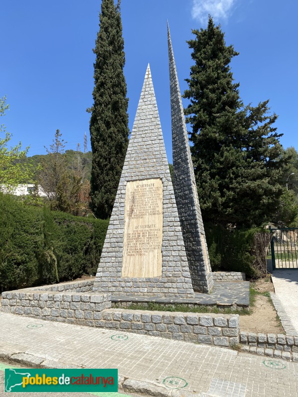 Martorelles - Monument a Simeó Rabasa