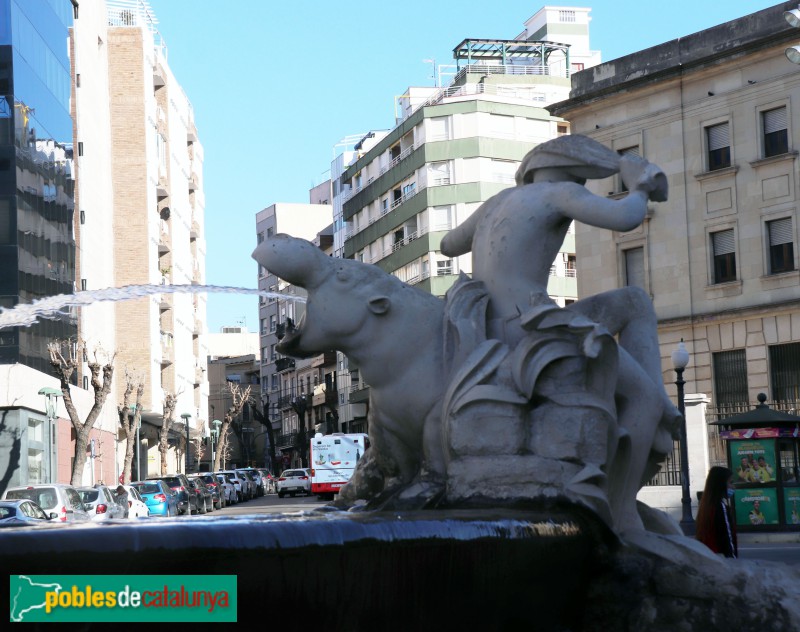 Tarragona - Font del Centenari. Àfrica