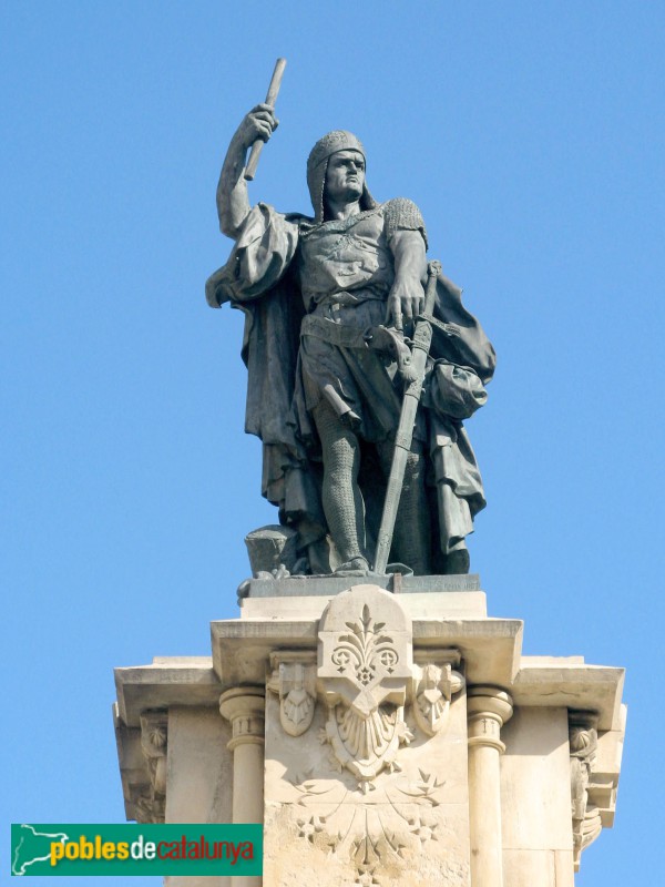 Tarragona - Monument a Roger de Llúria (Foto: Albert Esteves, 2008) Tarragona - Monument a Roger de Llúria