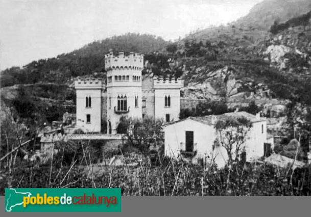 Figaró-Montmany - Castell de Rubinat. Postal antiga Figaró-Montmany - Castell de Rubinat. Postal antiga