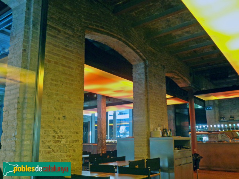 Barcelona - Espai <i>Fàbrica Moritz Barcelona</i>. Planta baixa (Foto: Sergi Suárez, 2022) Barcelona - Espai <i>Fàbrica Moritz Barcelona</i>. Planta baixa