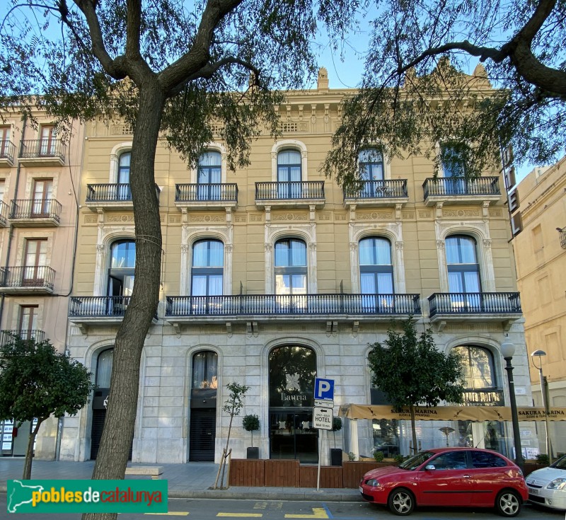Tarragona - Casa Joaquima Bru (Foto: Albert Esteves, 2022) Tarragona - Casa Joaquima Bru