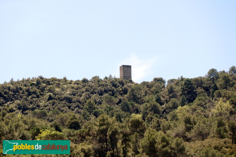 Figaró-Montmany - Torre de telegrafia òptica de Puiggraciós (Foto: Albert Esteves, 2022) Figaró-Montmany - Torre de telegrafia òptica de Puiggraciós