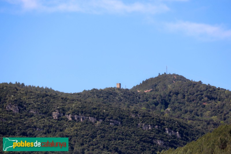 Figaró-Montmany - Torre de telegrafia òptica de Puiggraciós (Foto: Albert Esteves, 2022) Figaró-Montmany - Torre de telegrafia òptica de Puiggraciós