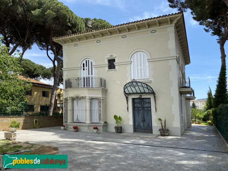 Sant Fost de Campsentelles - Casa Sopena, després Casa Romaní (Foto: Albert Esteves, 2022) Sant Fost de Campsentelles - Casa Sopena, després Casa Romaní