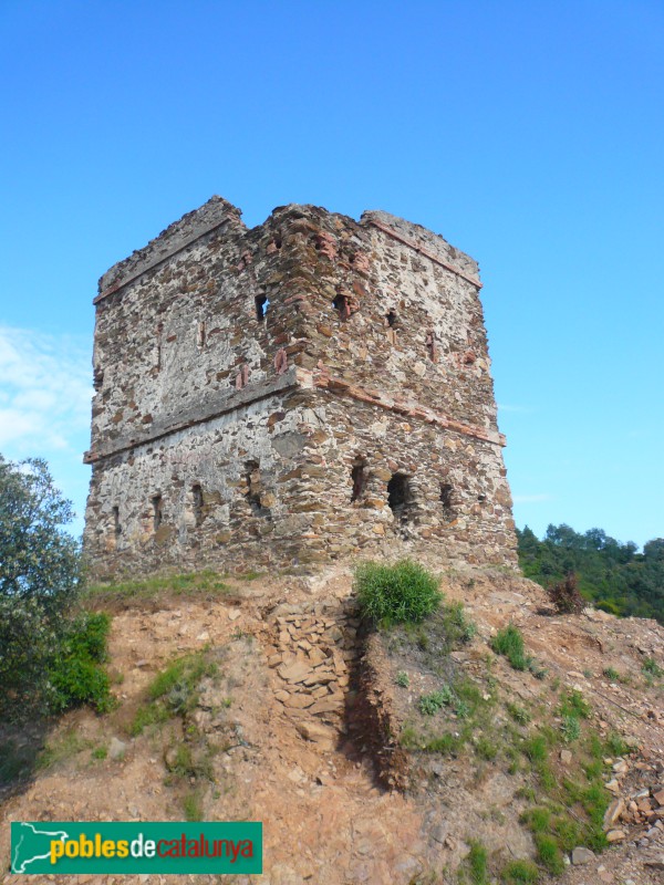 Montornès del Vallès - Torre d'en Bosquerons, abans de la restauració