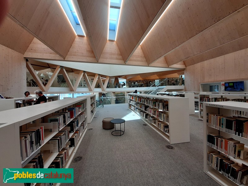 Barcelona - Biblioteca Sant Martí - Gabriel García Márquez (Foto: Sergi Suárez, 2022) Barcelona - Biblioteca Sant Martí - Gabriel García Márquez