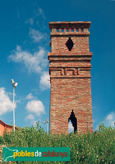 Montornès del Vallès - Can Masferrer. Torre d'aigua