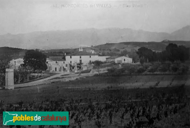 Montornès del Vallès - Can Vilaró. Postal antiga