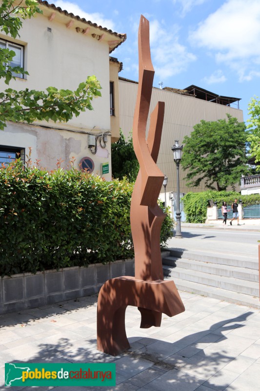 Montornès del Vallès - Escultura en homenatge als desapareguts a la Guerra Civil