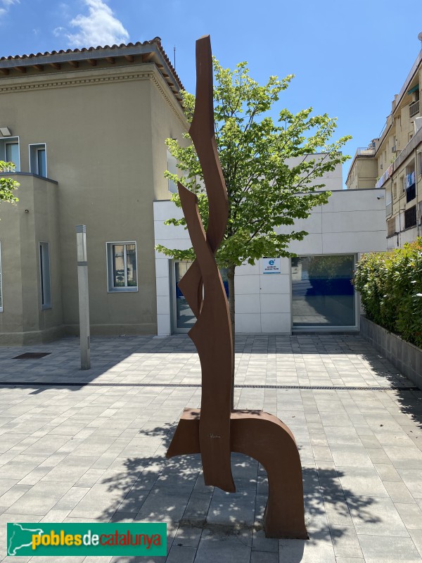 Montornès del Vallès - Escultura en homenatge als desapareguts a la Guerra Civil