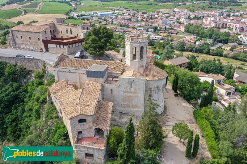 Sant Martí Sarroca - Església de Santa Maria (Foto: Francesc Vidal-Barraquer, 2022) Sant Martí Sarroca - Església de Santa Maria