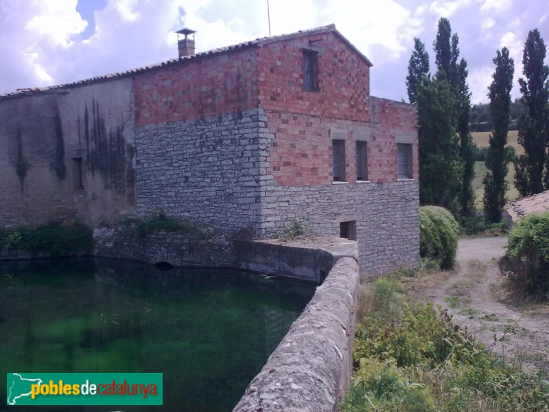 Estaràs - Molí del Majà, bassa