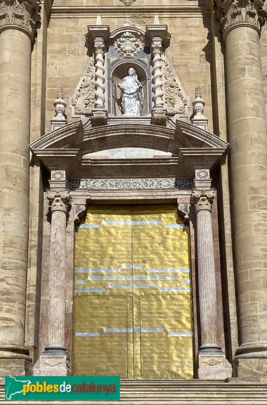 Tortosa - Catedral. Façana principal