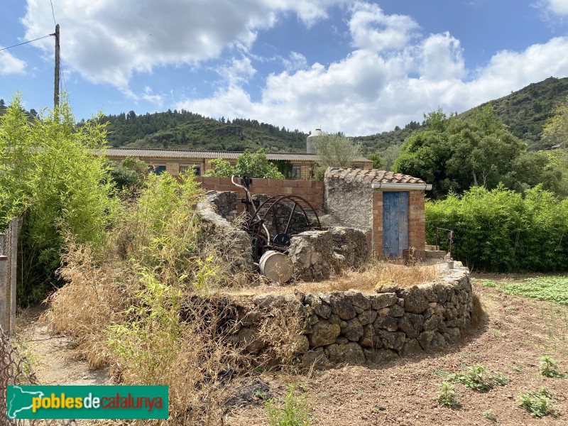 Alfara de Carles - Sínia al costat de la Font Vella