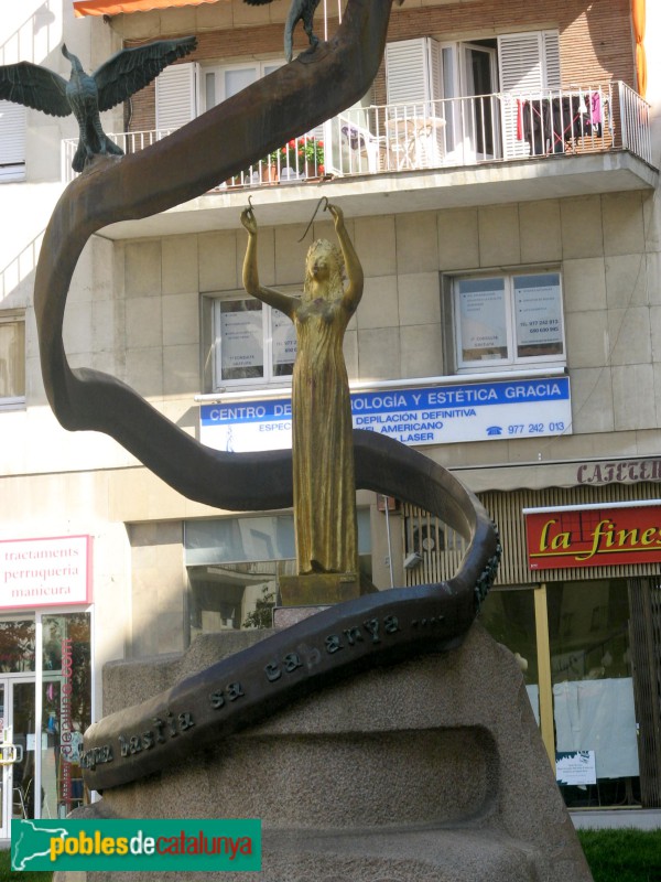 Tarragona - Monument a Verdaguer