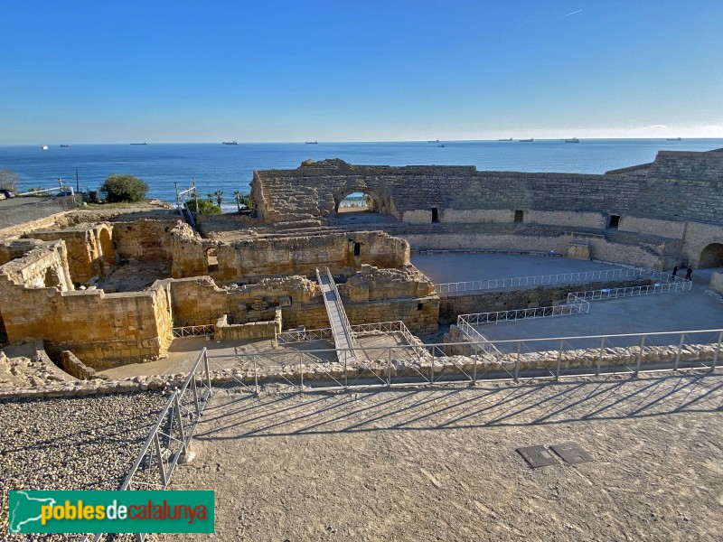 Tarragona - Amfiteatre (Foto: Albert Esteves, 2022) Tarragona - Amfiteatre