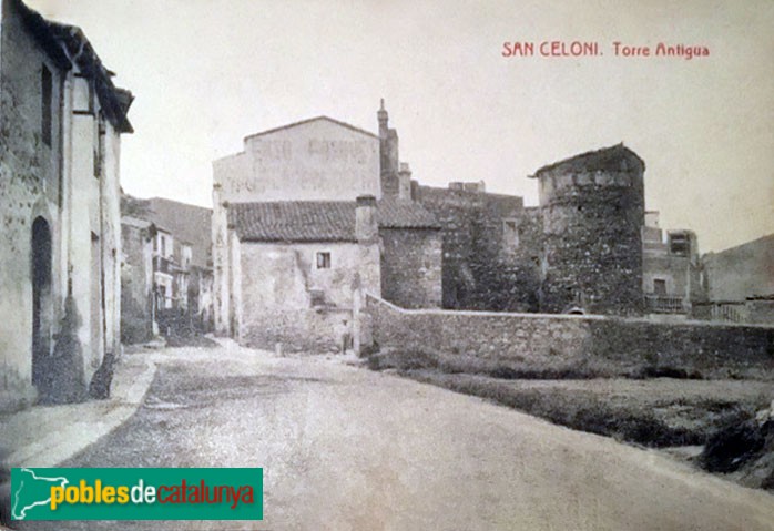 Sant Celoni - La Força. Postal antiga