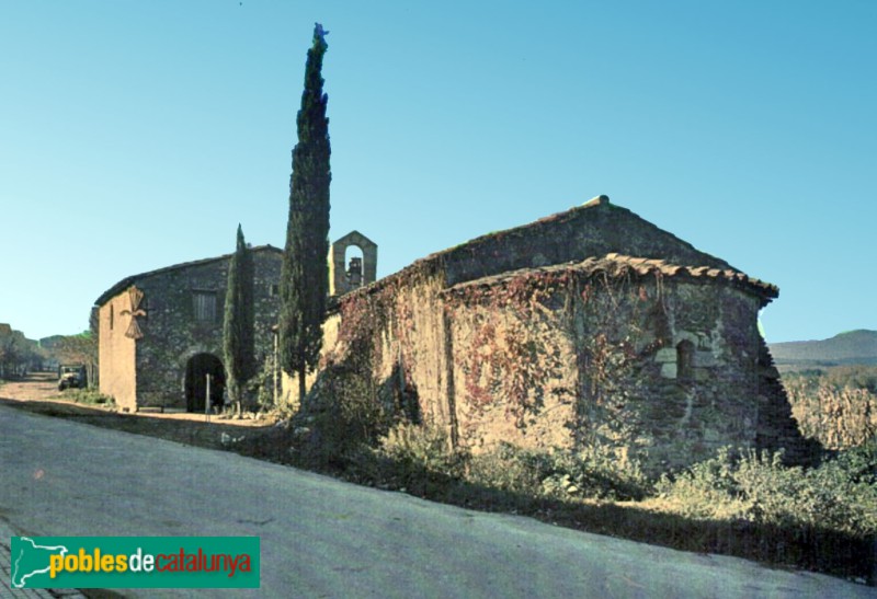 Sant Celoni - Ermita de Sant Ponç. Postal antiga