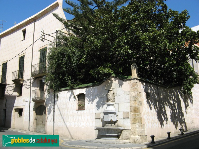 Tarragona - Font de l'Arquebisbe Armanyà