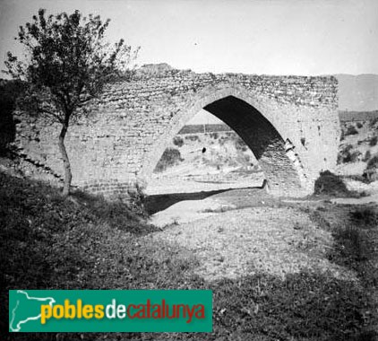 Sant Celoni - Pont Trencat (Foto: Jaume Biosca -Arxiu fotogràfic Centre Excursionista de Catalunya-, 1921) Sant Celoni - Pont Trencat
