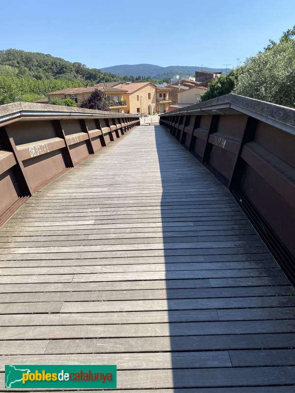 Sant Celoni - Pont Trencat (obra moderna) (Foto: Albert Esteves, 2022) Sant Celoni - Pont Trencat (obra moderna)