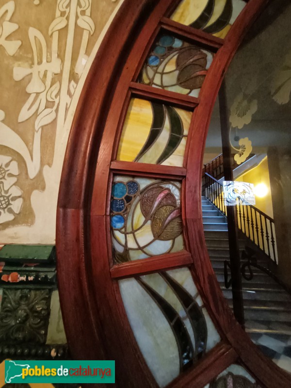 Barcelona - Casa Gomis. Vestíbul