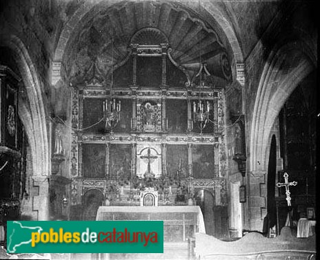 Sant Celoni - Sant Esteve d'Olzinelles. Altar Major