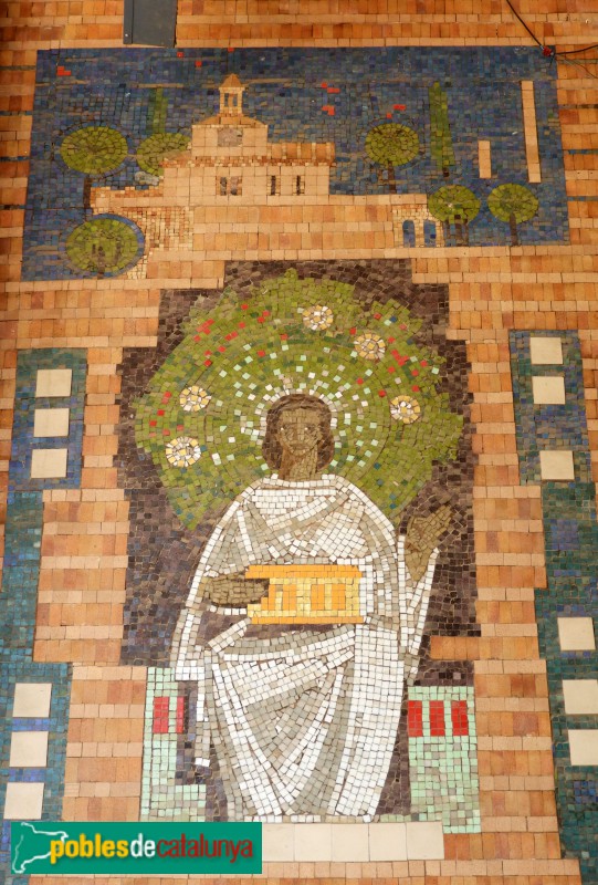 Terrassa - Mosaic de la Caixa de Terrassa