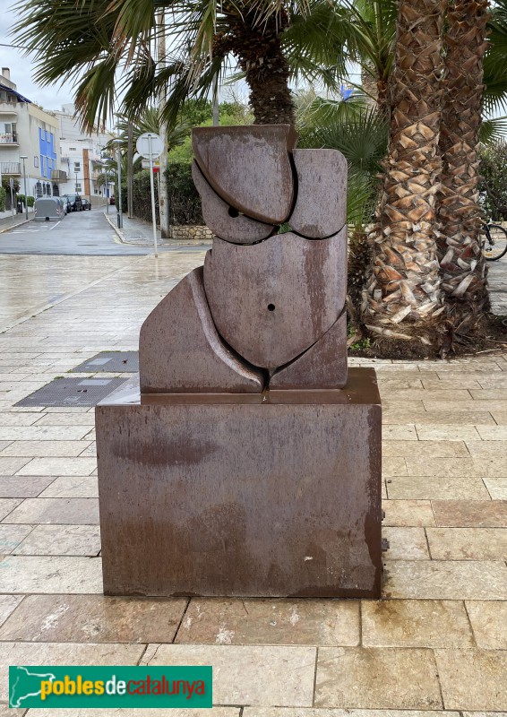 Sitges - Escultura <i>Tors núm. 5</i>