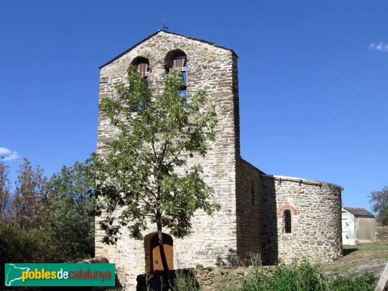 Les Pereres - Església de Sant Esteve. Cementiri