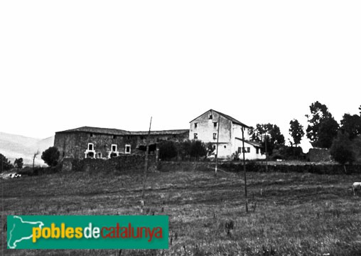 Les Pereres - Mas Montagut (Foto: (Anna Maria Bruguera -calaix.gencat.cat-, 1990) Les Pereres - Mas Montagut
