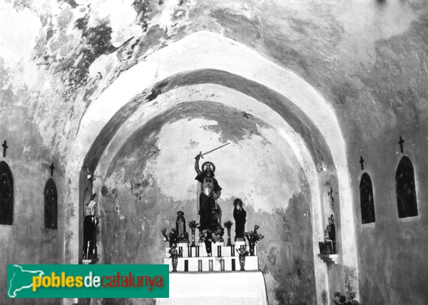 Soriguerola - Església de Sant Miquel (Foto: Paquita Giraud -Calaix.gencat.cat-, 1984) Soriguerola - Església de Sant Miquel