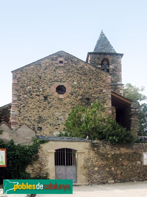 Estoll - Església de Santa Eulàlia