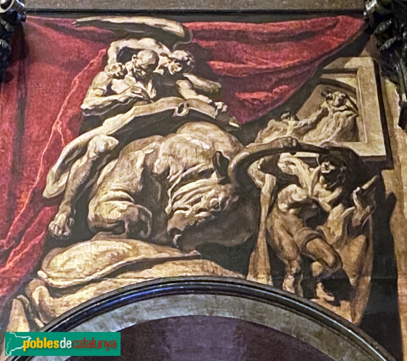 Vic - Catedral. Pintures de Josep M. Sert (Foto: Albert Esteves, 2022) Vic - Catedral. Pintures de Josep M. Sert
