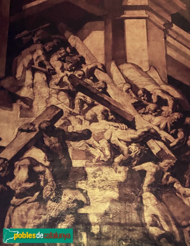 Vic - Catedral. Pintures de Josep M. Sert (Foto: Albert Esteves, 2022) Vic - Catedral. Pintures de Josep M. Sert
