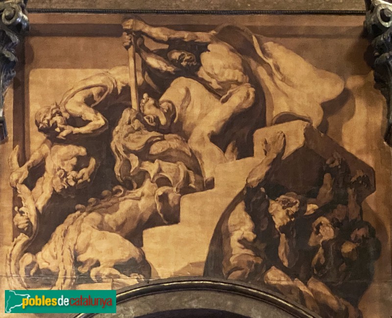 Vic - Catedral. Pintures de Josep M. Sert (Foto: Albert Esteves, 2022) Vic - Catedral. Pintures de Josep M. Sert
