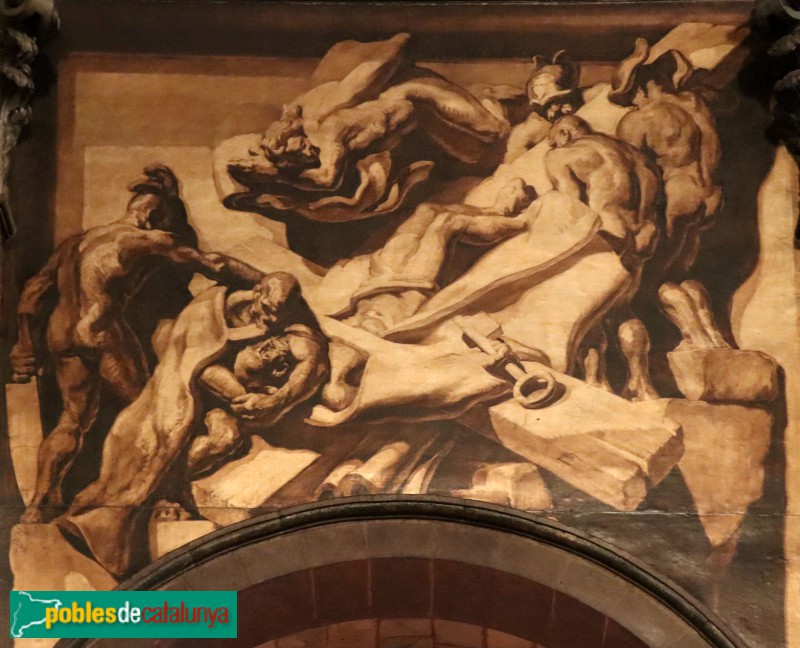 Vic - Catedral. Pintures de Josep M. Sert (Foto: Albert Esteves, 2022) Vic - Catedral. Pintures de Josep M. Sert