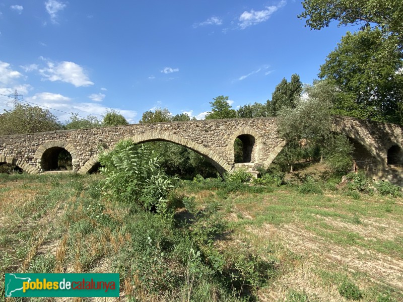 Vic - Pont del Bruguer (Foto: Albert Esteves, 2022) Vic - Pont del Bruguer