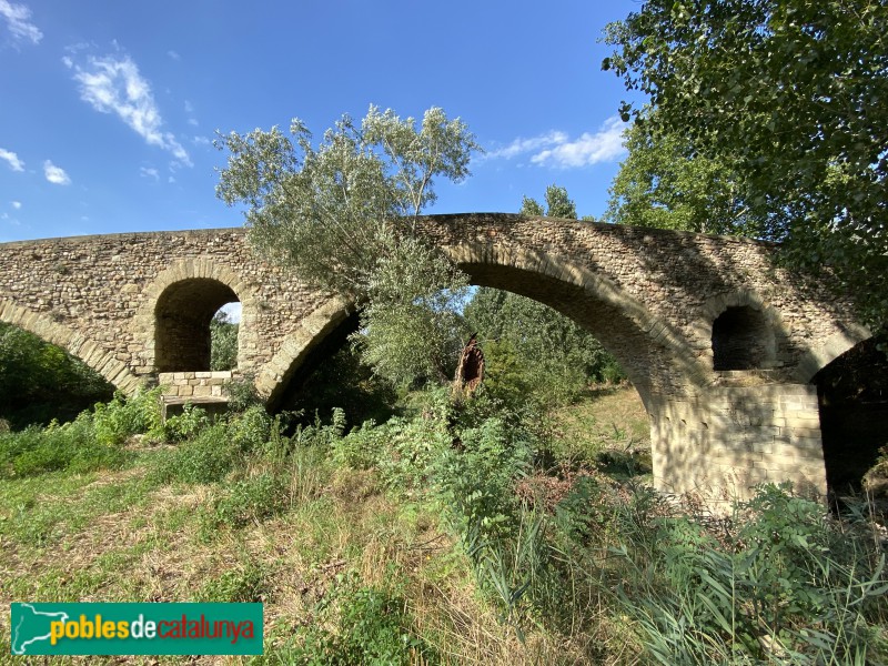 Vic - Pont del Bruguer (Foto: Albert Esteves, 2022) Vic - Pont del Bruguer