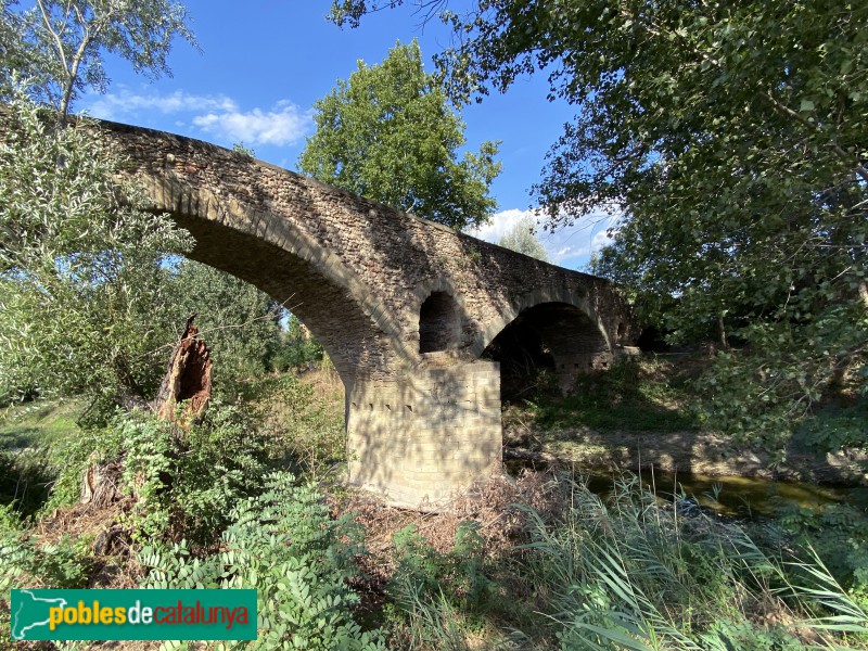 Vic - Pont del Bruguer (Foto: Albert Esteves, 2022) Vic - Pont del Bruguer